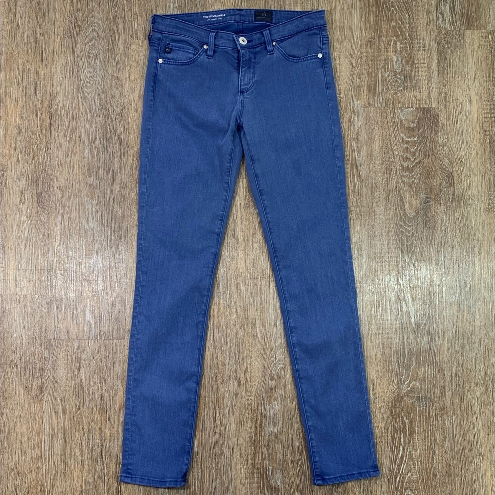AG the Stevie Ankle Slim Straight Ankle Jeans